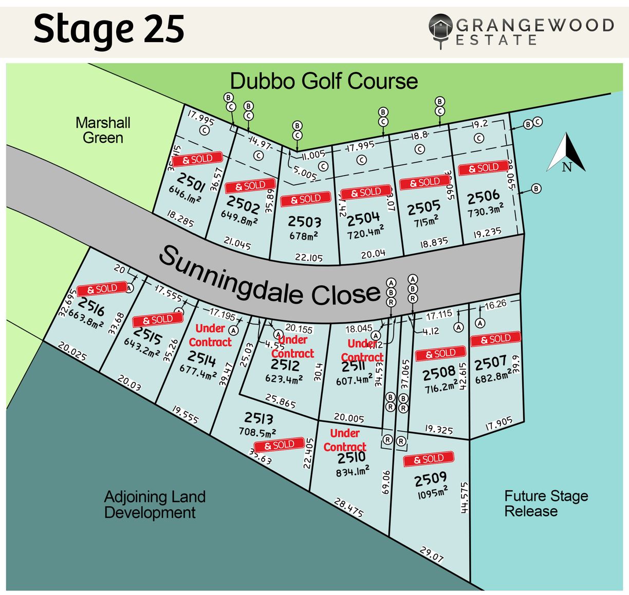 Stage 25 Grangewood Estate — photo from Raine & Horne Dubbo