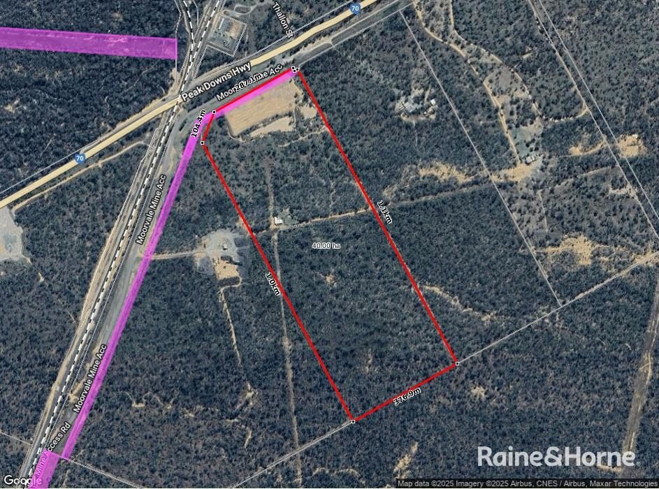 Lot 14 Peak Downs Highway — photo from Raine & Horne Moranbah