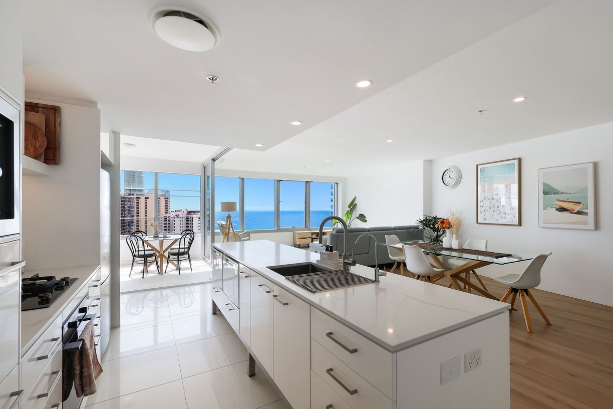 2301/9 Hamilton Avenue — photo from Raine & Horne Surfers Paradise