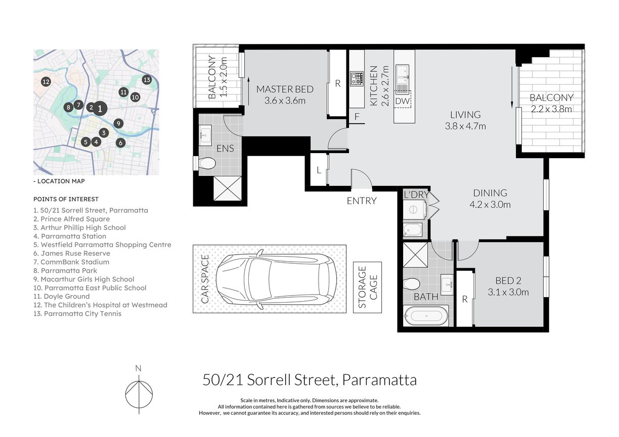 50/21 Sorrell Street — photo 16 of 16
