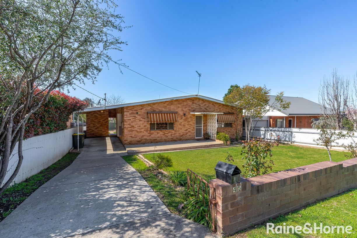 45 Grove Street — photo from Raine & Horne Wagga Wagga