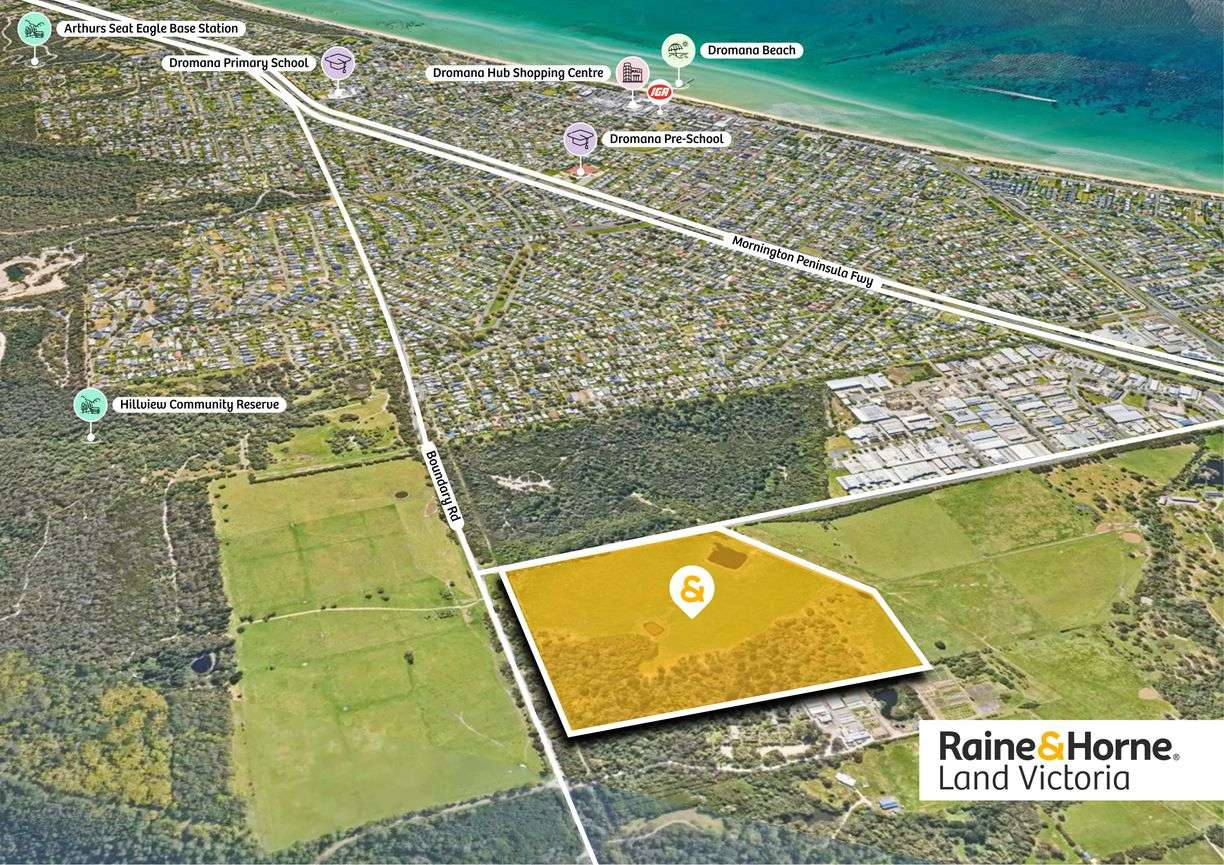 150 Boundary Road — photo from Raine & Horne Land Victoria