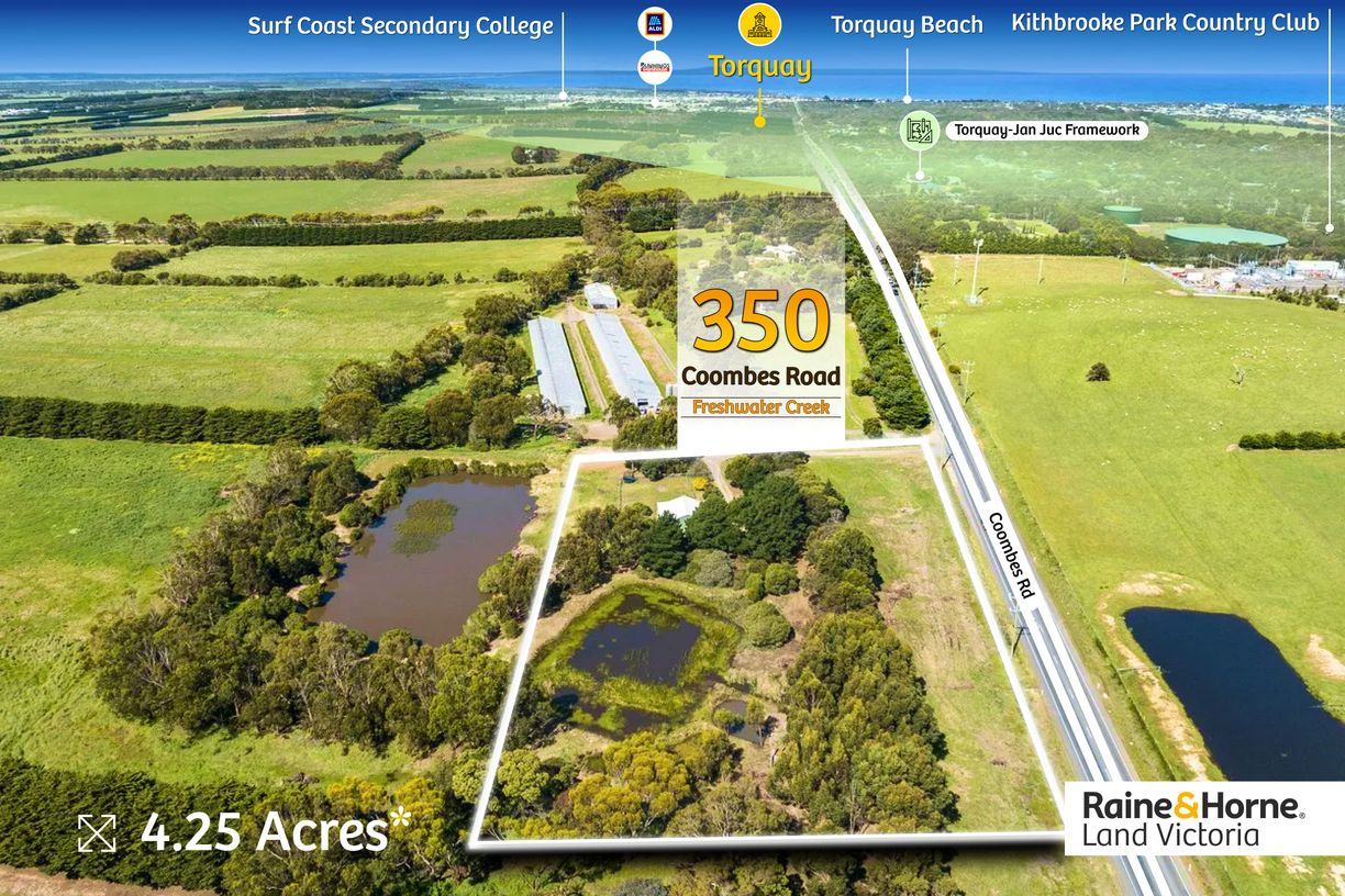 350 Coombes Road — photo from Raine & Horne Land Victoria