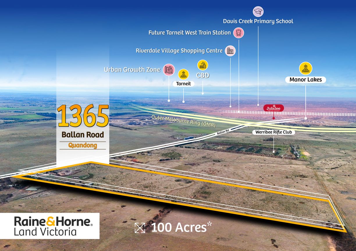 1365 Ballan Road — photo from Raine & Horne Land Victoria