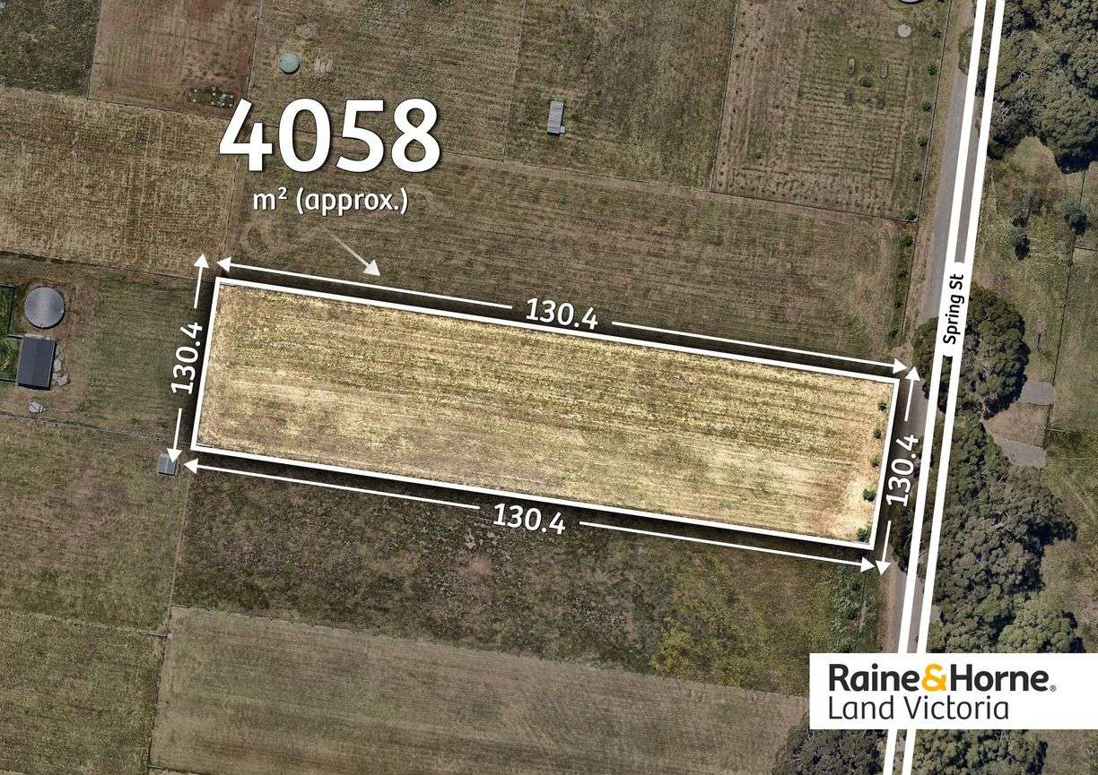 9 Spring Street — photo from Raine & Horne Land Victoria