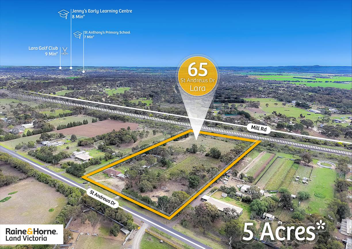 65 St Andrews Drive — photo from Raine & Horne Land Victoria