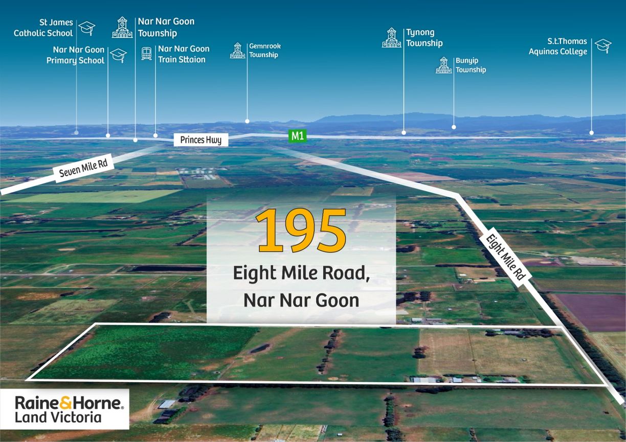 195 Eight Mile Road — photo from Raine & Horne Land Victoria