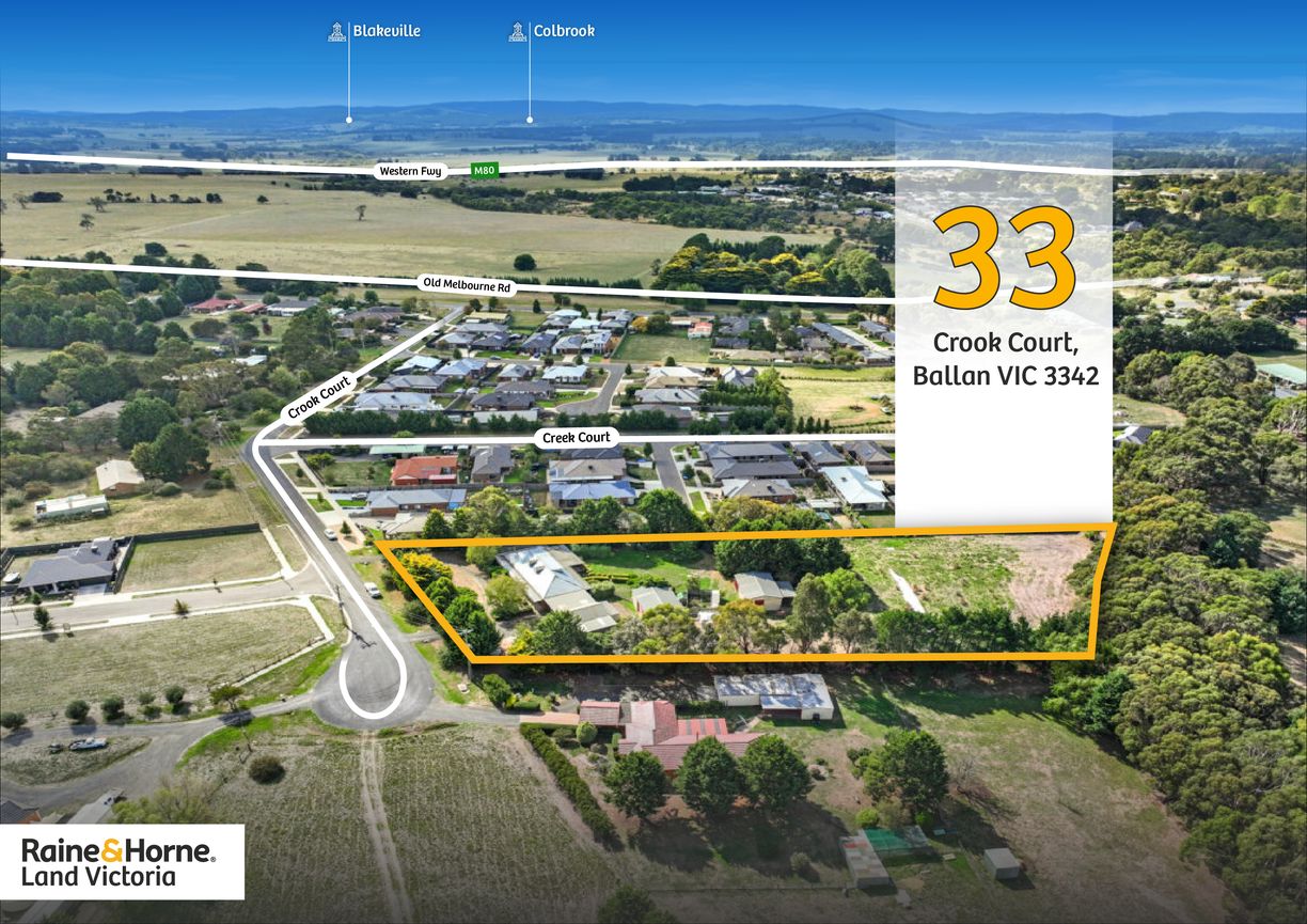 33 Crook Court — photo from Raine & Horne Land Victoria
