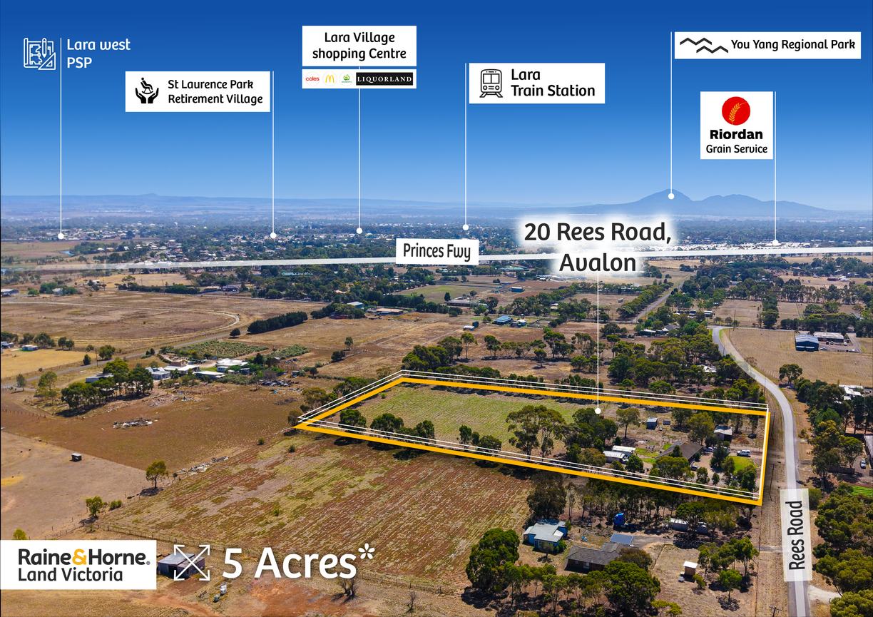20 Rees Road — photo from Raine & Horne Land Victoria