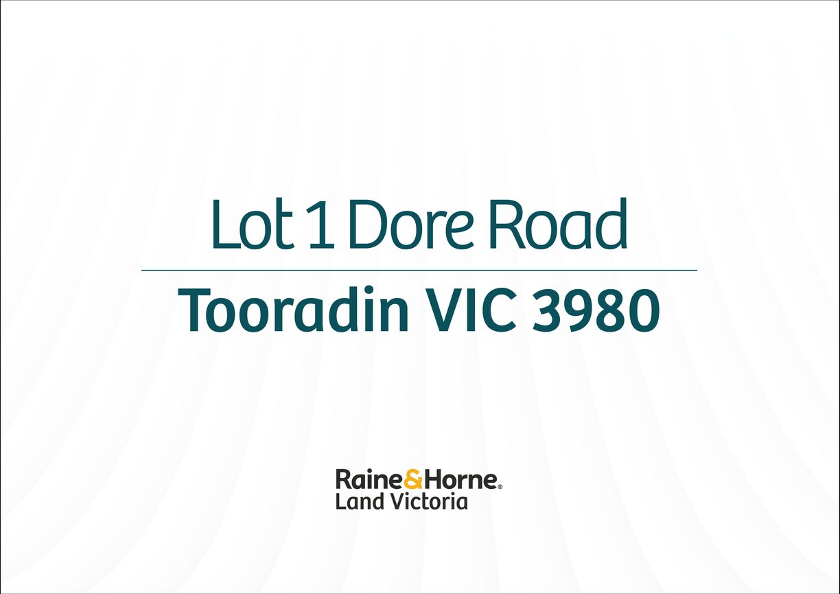 Lot 1/Dore Road — photo 2 of 4