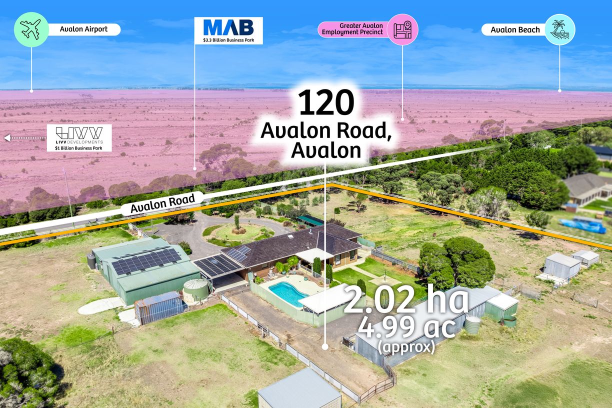 120 Avalon Road — photo from Raine & Horne Land Victoria