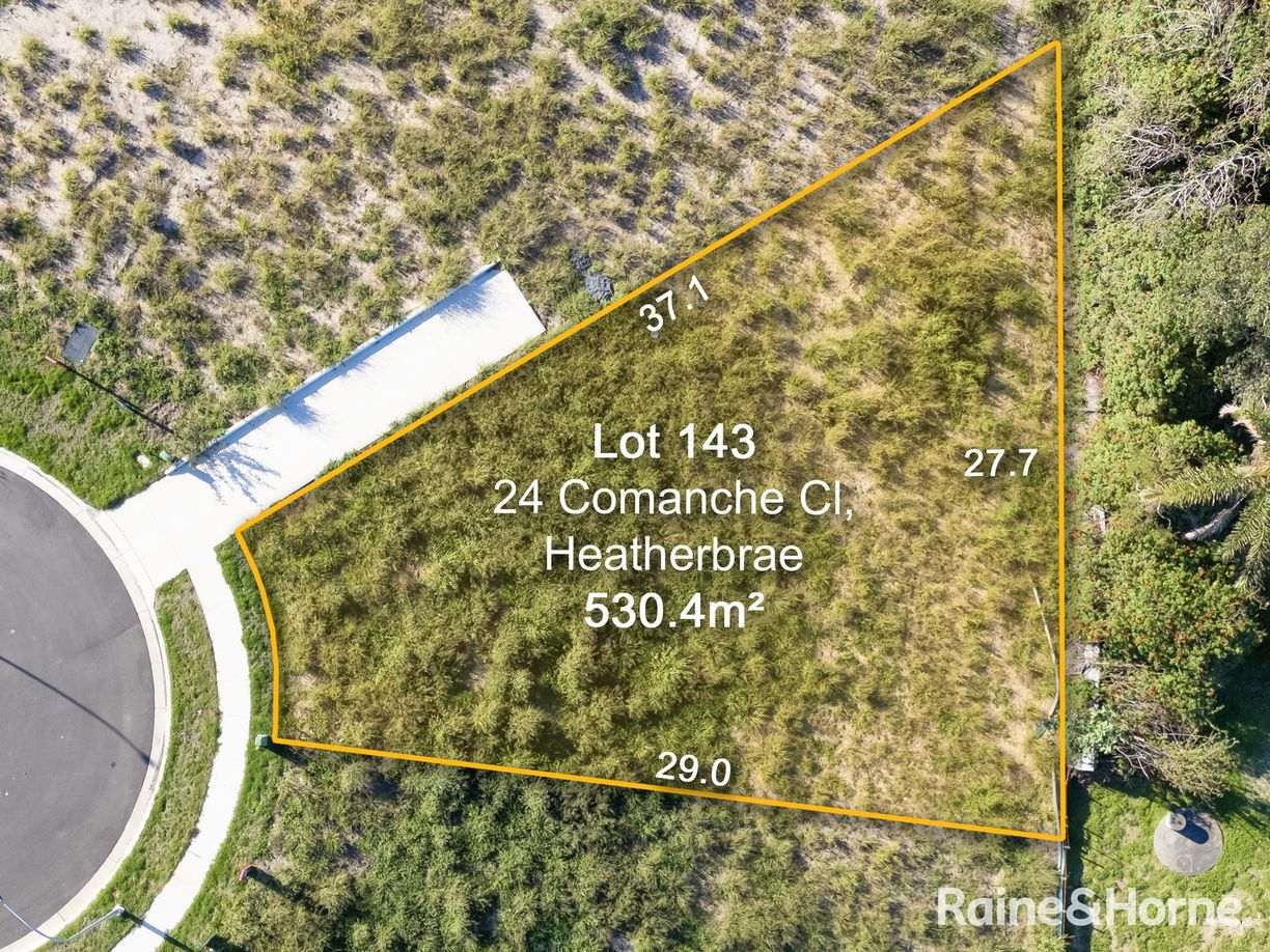 Lot 143/24 Comanche Close, — photo from Raine & Horne Maitland | Cameron Park
