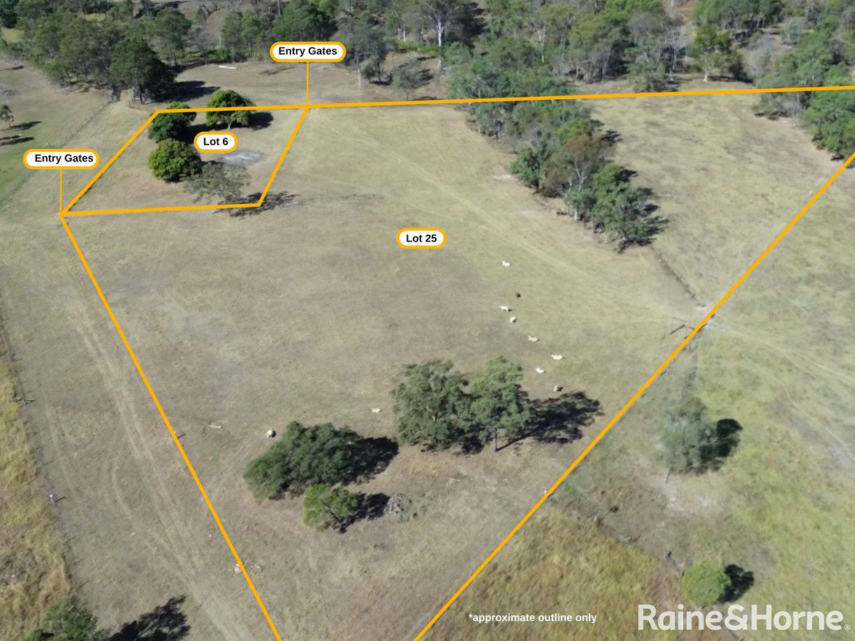 Lot 6 & Lot 25 Tunnel Road — photo from Raine & Horne Bundaberg