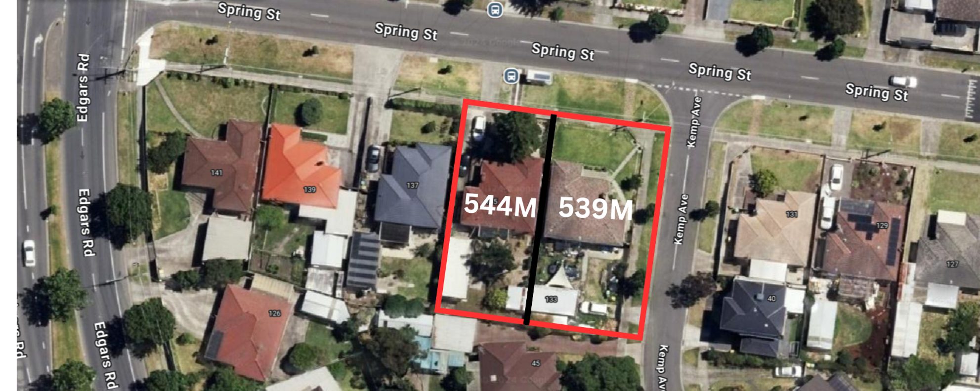 133&135 Spring Street — photo from Raine & Horne Reservoir