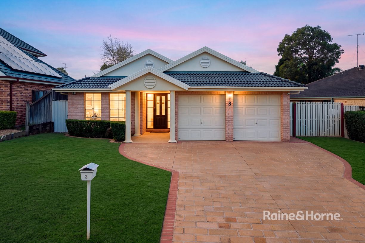 3 Sentinel Avenue — photo from Raine & Horne Kellyville