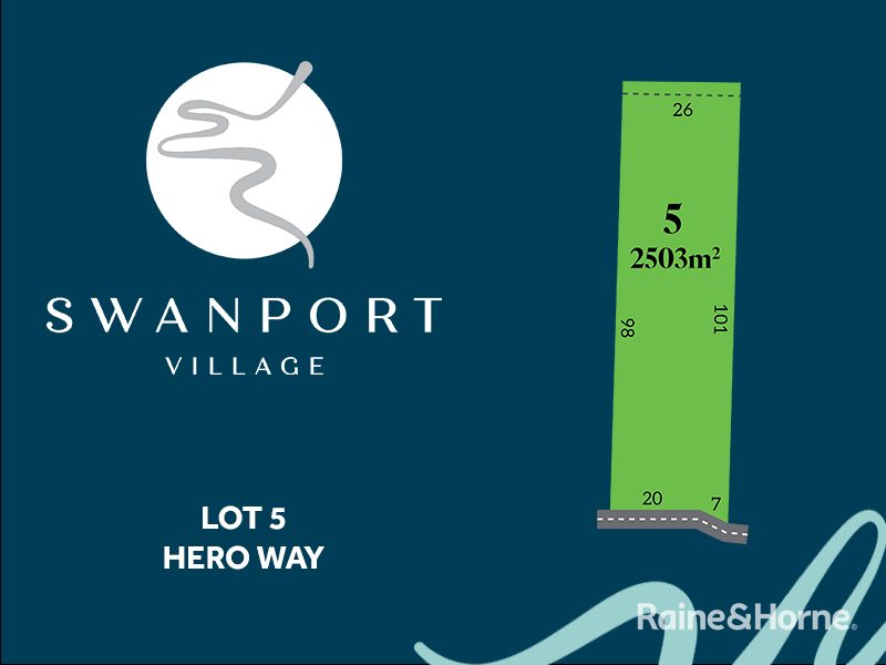 Lot 5 Swanport Village — photo from Raine & Horne Murraylands RLA 145239