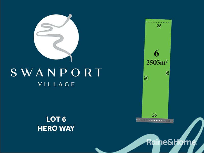 Lot 6 Swanport Village — photo from Raine & Horne Murraylands RLA 145239