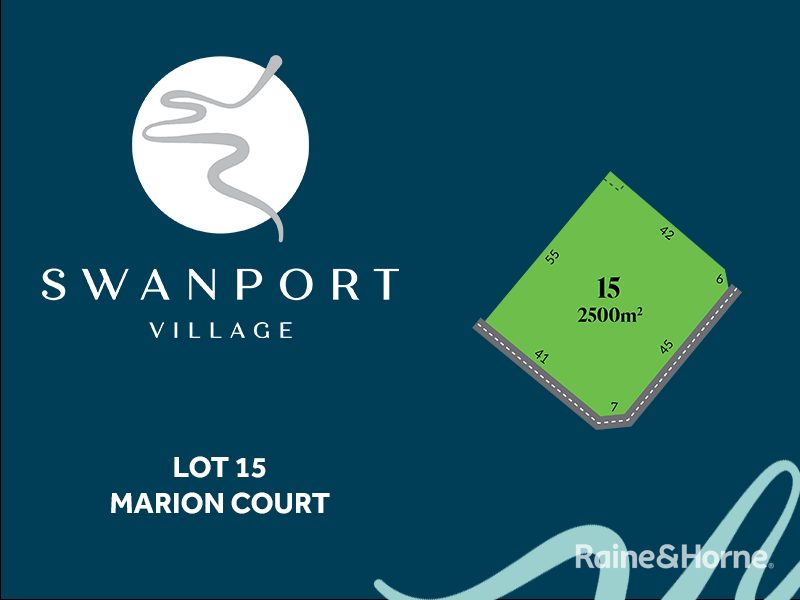 Lot 15 Swanport Village — photo from Raine & Horne Murraylands RLA 145239