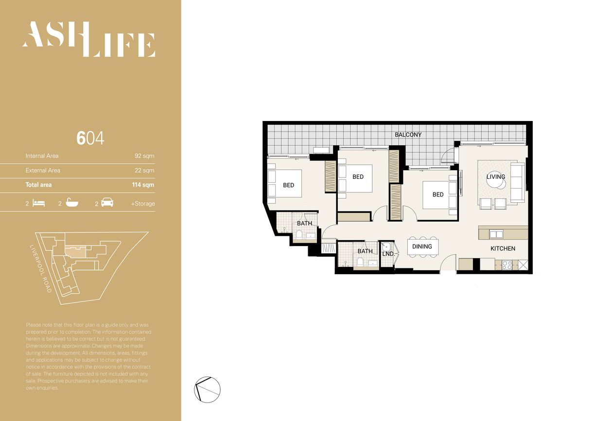 3 BR/328 Liverpool Road — photo 15 of 16